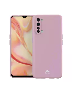 Oppo Find X2 Lite Coque Liquid Silicone Soft Touch - Rose | Ibroz