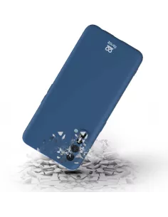 Oppo Find X2 Lite Coque Liquid Silicone Soft Touch - Bleu | Ibroz 2