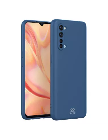 Oppo Find X2 Lite Liquid Silicone Soft Touch Case - Blue | Ibroz