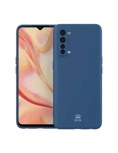 Oppo Find X2 Lite Liquid Silicone Soft Touch Case - Blue | Ibroz