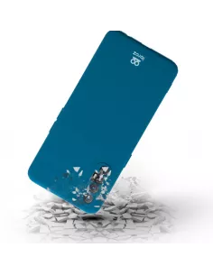 Oppo Find X2 Neo Coque Liquid Silicone Soft Touch - Bleu | Ibroz 2