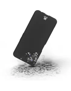 Oppo Reno 4Z (5G) Coque Liquid Silicone Soft Touch noir + Protectio... 2