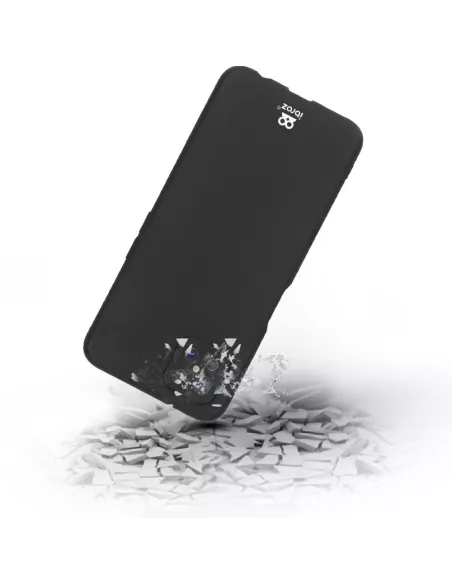 Oppo Reno 4Z (5G) Case Liquid Silicone Soft Touch black + Protective...