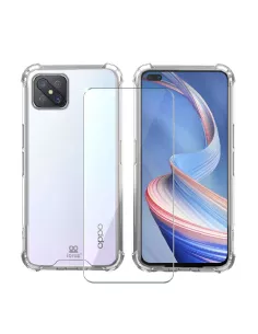 Oppo Reno 4Z (5G) - Pack Coque antichocs + Protection écran 9H | Ibroz