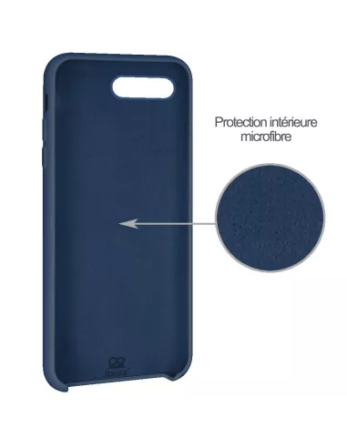 iPhone 7/8/SE Liquid Silicone Soft Touch Case - Cosmos Blue | Ibroz