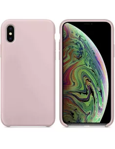 iPhone Xs Max Liquid Silicone Soft Touch Case - Pink | Ibroz