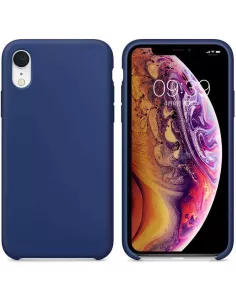 iPhone Xr Liquid Silicone Soft Touch Case - Cosmos Blue | Ibroz