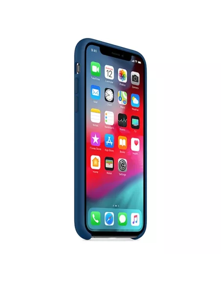 iPhone Xr Liquid Silicone Soft Touch Case - Cosmos Blue | Ibroz
