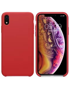 iPhone Xr Liquid Silicone Soft Touch Case - Red | Ibroz