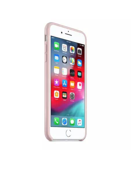 iPhone Xr Coque Liquid Silicone Soft Touch - Pink | Ibroz