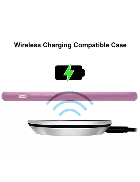 iPhone Xr Coque Liquid Silicone Soft Touch - Pink | Ibroz