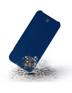 iPhone 11 Liquid Silicone + Tempered Glass Case - Night Blue | Ibroz 2