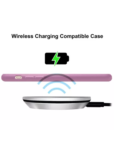 iPhone 11 Liquid Silicone + Tempered Glass Case - Pink | Ibroz