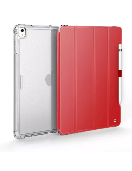 iPad Classic 9.7" (5th Gen) - Coque Anti chocs + Smart Cover - Roug...