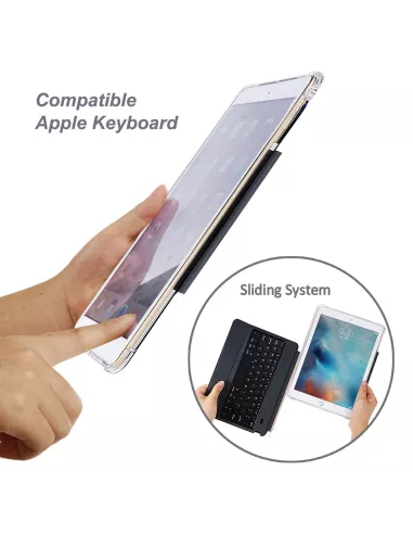 iPad Mini 5 (7.9") - Coque Anti chocs + Smart Cover - Rose Gold | I...