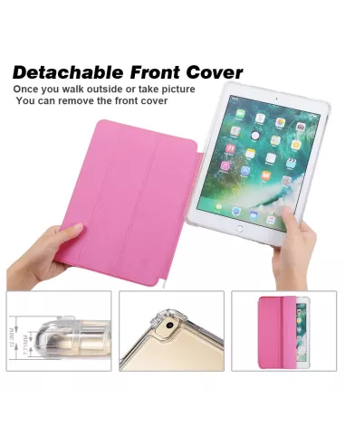 iPad Mini 5 (7.9") - Shockproof Case + Smart Cover - Pink | Ibroz