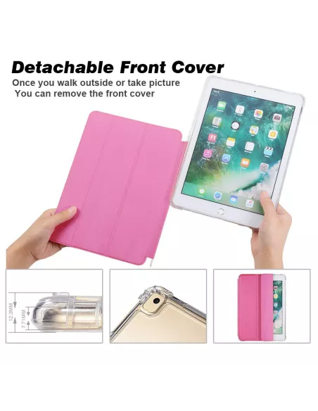 iPad Mini 5 (7.9") - Shockproof Case + Smart Cover - Pink | Ibroz
