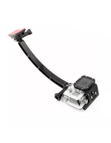 Motorcycle helmet extension bracket for Gopro® and sport cameras | Ibroz