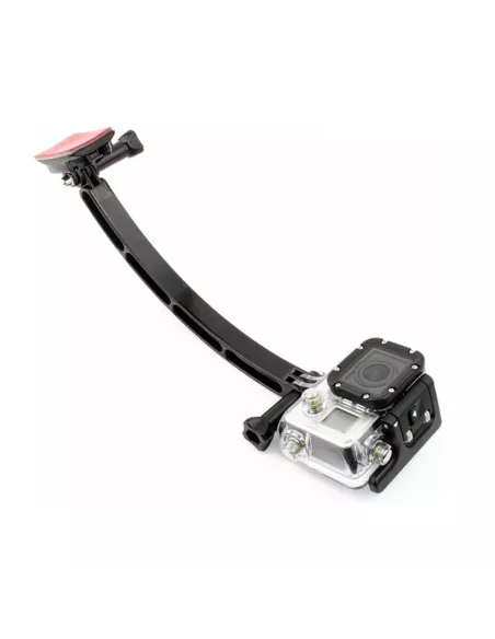 Motorcycle helmet extension bracket for Gopro® and sport cameras | Ibroz