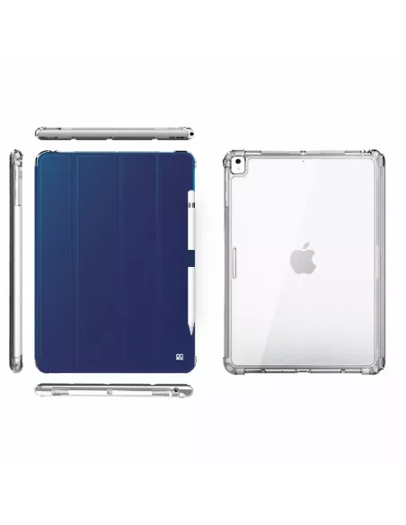 iPad Mini 5 (7.9") - Shockproof Case + Smart Cover - Blue | Ibroz