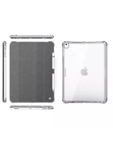 iPad Mini 5 (7.9") - Shockproof Case + Smart Cover - Grey | Ibroz