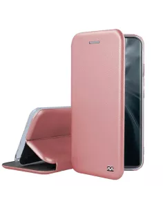 Xiaomi Mi 11 Folio Clam Leather Case + 9H Tempered Glass - Pink | Ibroz