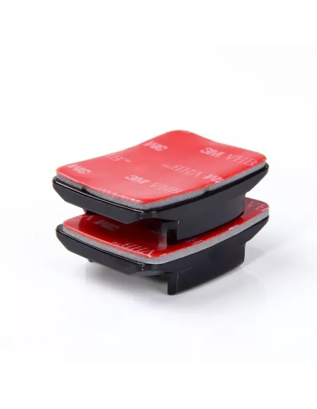 Set of 2 adapters, curved bases for Gopro® and sport cameras |...