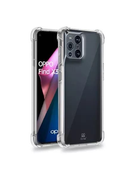 Oppo Find X3 Pro Shockproof Case + Screen Protector Pack 9H | Ibroz