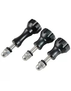 Set of 3 screws for GoPro and sport camera mounting base | Ibroz 2