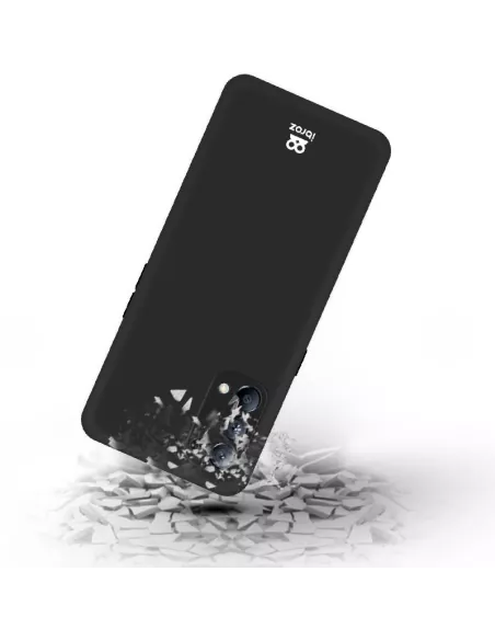 Find X3 Lite Liquid Silicone Soft Touch Case + 9H Tempered Glass - N...