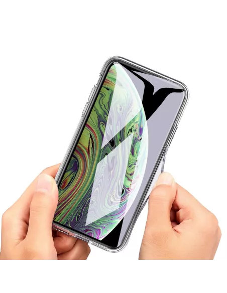 iPhone Xs Max Inoglass tempered glass case + 9H tempered glass | Ibroz
