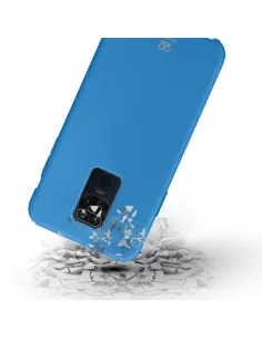 Xiaomi Redmi Note 9 Coque Liquid Silicone Soft Touch - Bleu | Ibroz 2