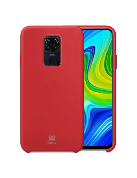 Xiaomi Redmi Note 9 Liquid Silicone Soft Touch Case - Red | Ibroz