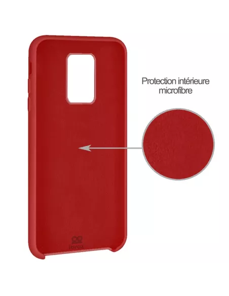 Xiaomi Redmi Note 9 Liquid Silicone Soft Touch Case - Red | Ibroz