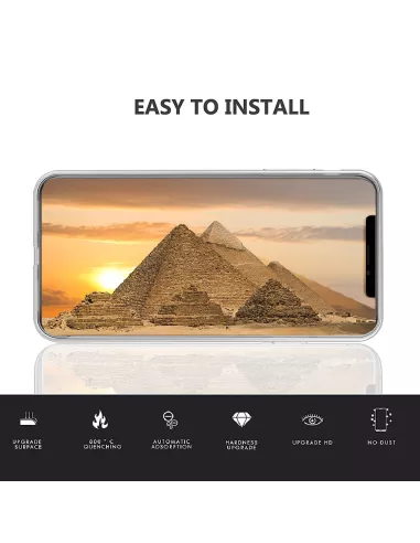 iPhone Xs Inoglass tempered glass case + 9H tempered glass | Ibroz