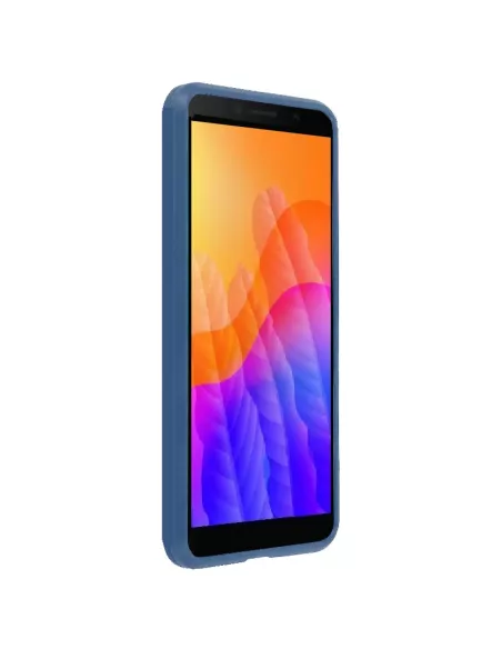 Huawei Y5P (2020) Liquid Silicone Soft Touch Case - Blue | Ibroz