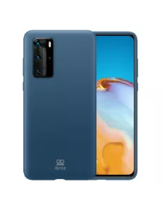 Huawei P40 Pro Coque Liquid Silicone Soft Touch - Bleu | Ibroz