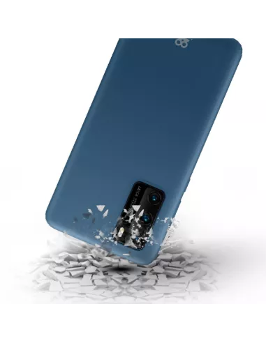 Huawei P40 Pro Coque Liquid Silicone Soft Touch - Bleu | Ibroz