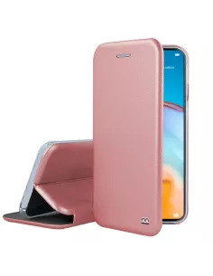 Huawei P40 Lite Etui Cuir Folio Clam - Rose Gold | Ibroz
