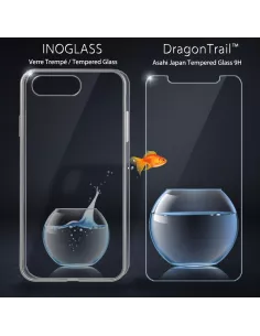 iPhone 7/8/SE Coque Inoglass en verre trempé + Verre trempé 9H | Ibroz 2