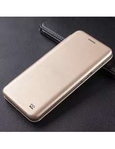 iPhone 12 Pro Max Etui Cuir Folio Clam - Gold | Ibroz 2