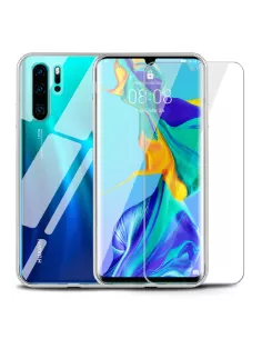 Huawei P30 Pro Lite Coque Inoglass en verre trempé + Verre trempé 9...