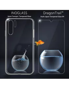 Huawei P30 Pro Lite Coque Inoglass en verre trempé + Verre trempé 9... 2