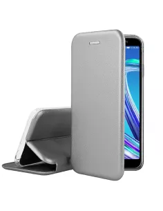 Zenfone Max Pro M1 ZB601/602KL Etui folio cuir CLAM | Ibroz 2