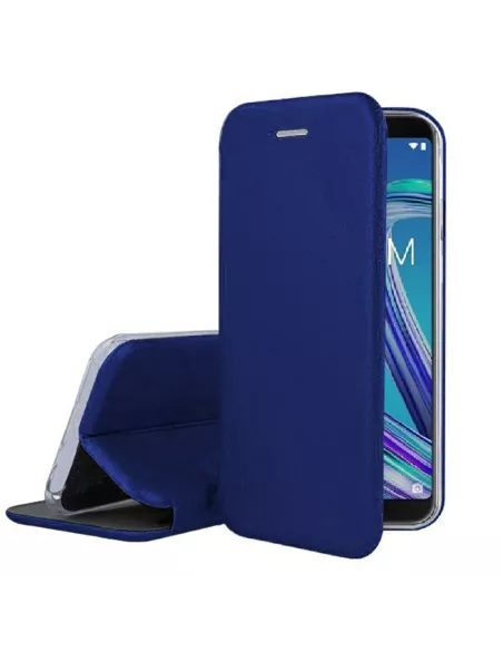 Zenfone Max Pro M1 ZB601/602KL Leather folio case CLAM | Ibroz