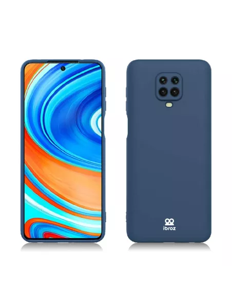Xiaomi Redmi Note 9 Pro (2020) Coque Liquid Silicone Soft Touch - B...