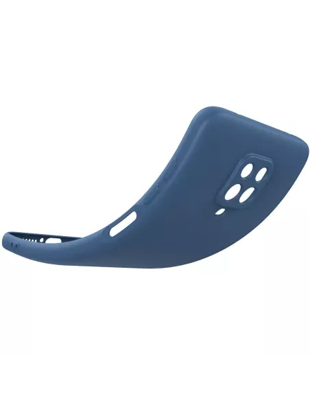 Xiaomi Redmi Note 9 Pro (2020) Coque Liquid Silicone Soft Touch - B...