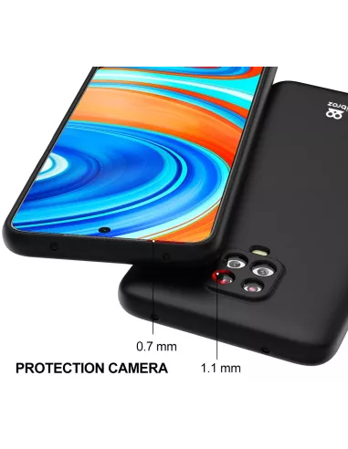 Xiaomi Redmi Note 9 Pro (2020) Coque Liquid Silicone Soft Touch - N...