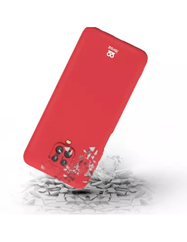 Xiaomi Redmi Note 9 Pro (2020) Coque Liquid Silicone Soft Touch - R...