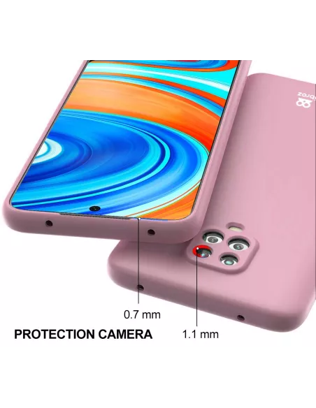 Xiaomi Redmi Note 9 Pro (2020) Liquid Silicone Soft Touch Case - R...